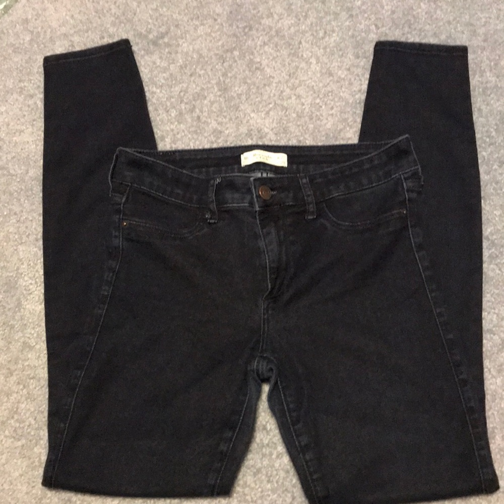 Mid rise Abercrombie stretchy skinny jeans